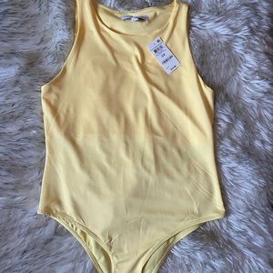 ❌Sold❌Yellow Bodysuit